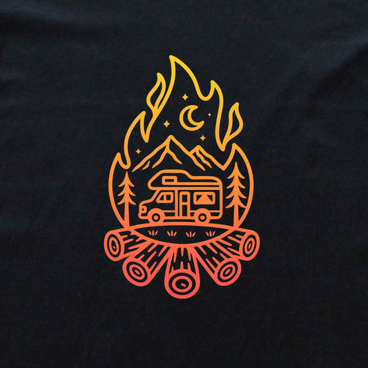 Fireplace Van T-shirt