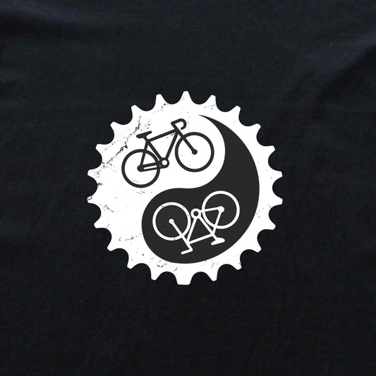Yin And Yang Bike T-shirt