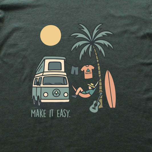 Make it Easy Van Beach T-shirt