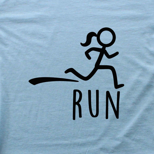 Running Girl Mascot T-shirt