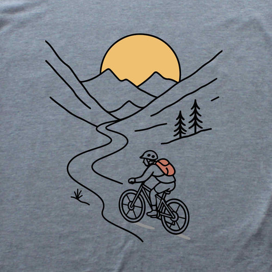 Morning Bike Mountain T-shirt