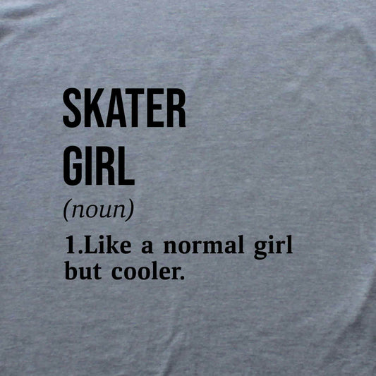 Skater Girl Definition T-shirt