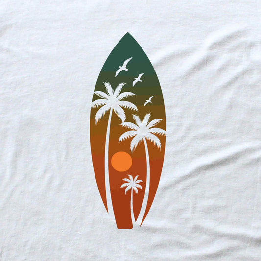 Surf Plank Landscape T-shirt