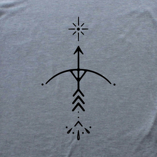 Minimalist Bow Tattoo T-shirt