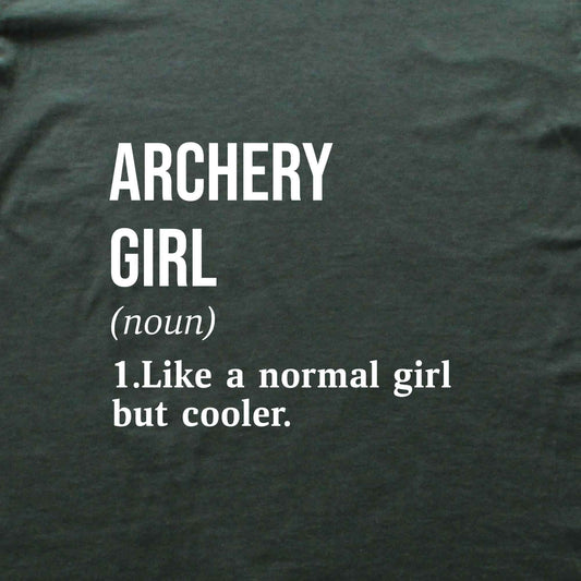 Archery Girl Definition T-shirt