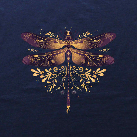 Gold DragonFly T-shirt