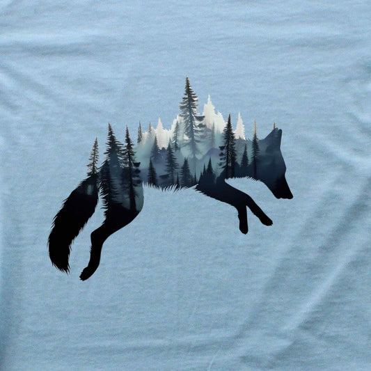 Jumping Fox Silhouette T-shirt