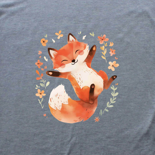 Happy Cute Fox T-shirt