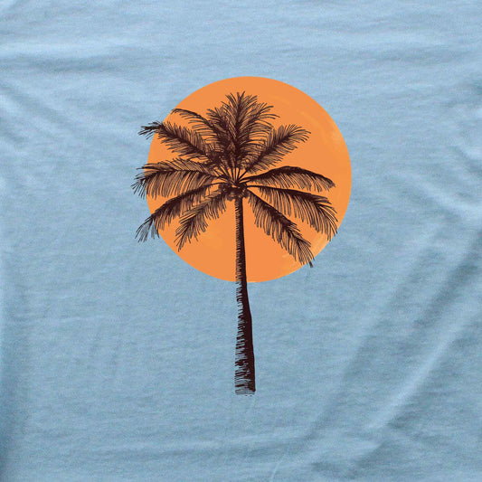 Palm And Sun Graphic T-shirt