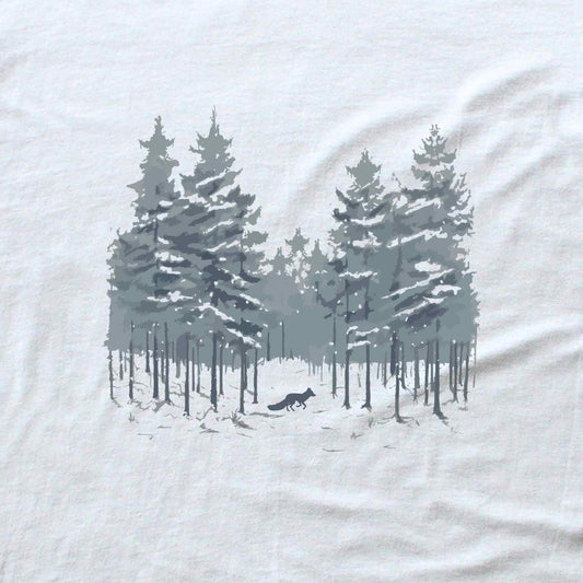 Fox Winter Landscape T-shirt