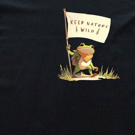 Keep Nature Wild, Frog T-shirt