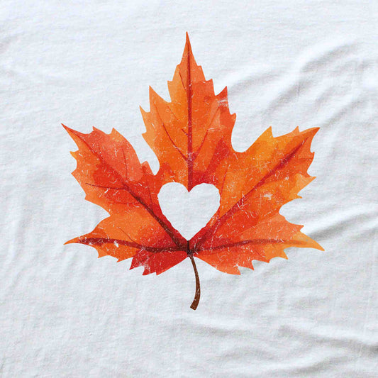 Heart Leave Autumn T-shirt