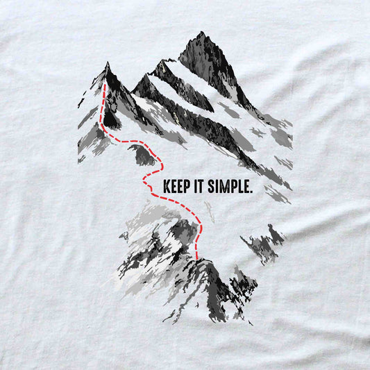 Keep It Simple Mountains T-shirt