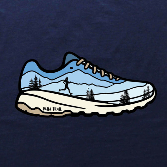 Trail Run Shoe T-shirt