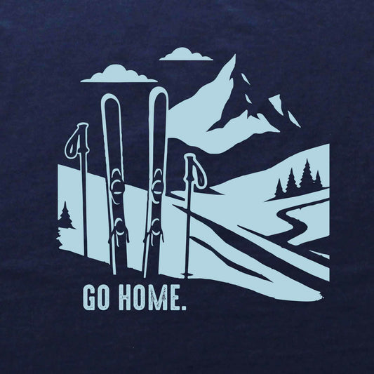 Go Home Ski T-shirt