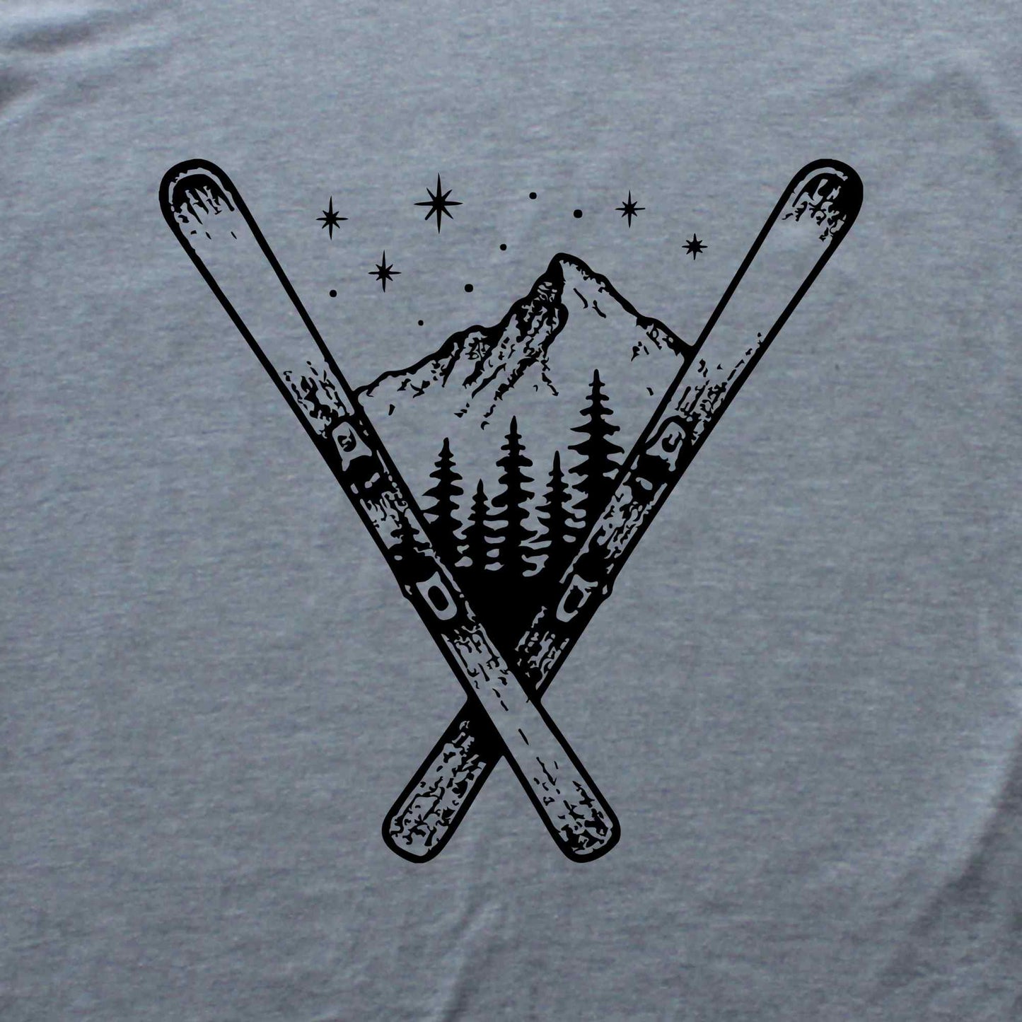 Ski Cross Landscape T-shirt