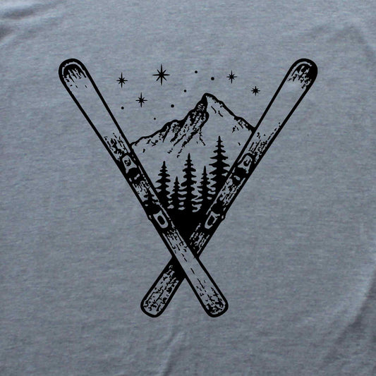 Ski Cross Landscape T-shirt