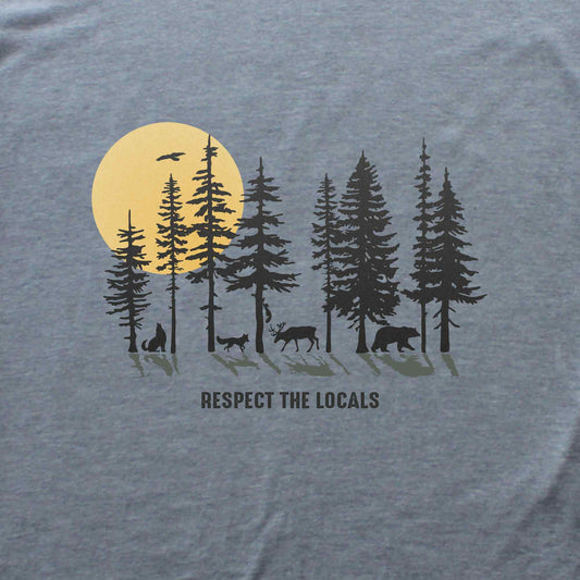 Respect the Locals Forest T-shirt