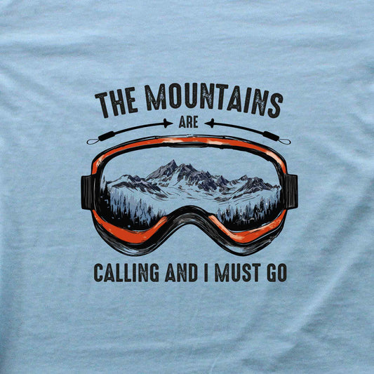 The Mountains are Calling Mask T-shirt