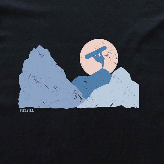 Snowboard Freestyle Landscape T-shirt