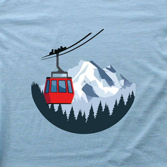 TeleCabin Round Landscape T-shirt