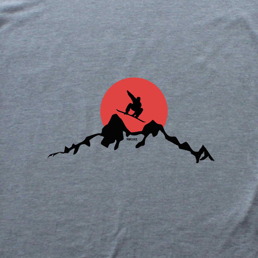 Snowboarder Sun T-shirt