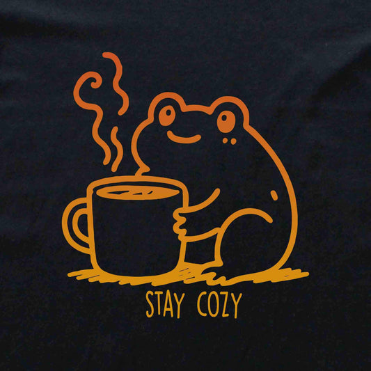 Coffee Cozy Frog T-shirt
