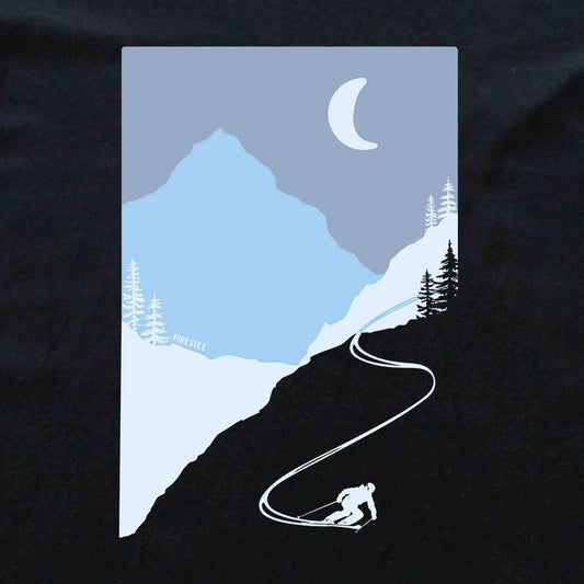 Down Ski Slope T-shirt