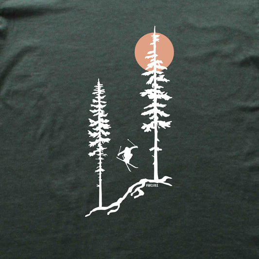 Ski Jump Trees T-shirt