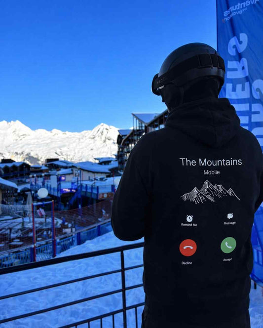The Mountains Call Back-Print Hoodie