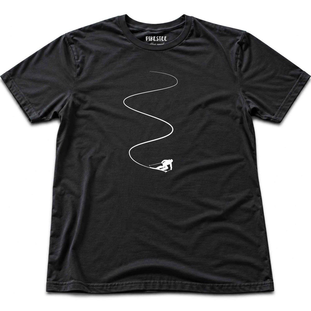 Ski Slalom T-shirt - Black