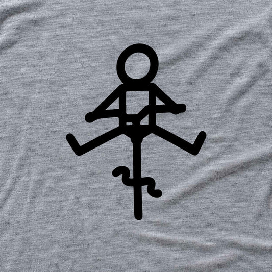 Sticky Biker T-shirt - Sport Grey - hero