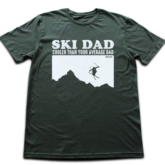 Cooler Than Your Average Dad T-shirt - Military Green