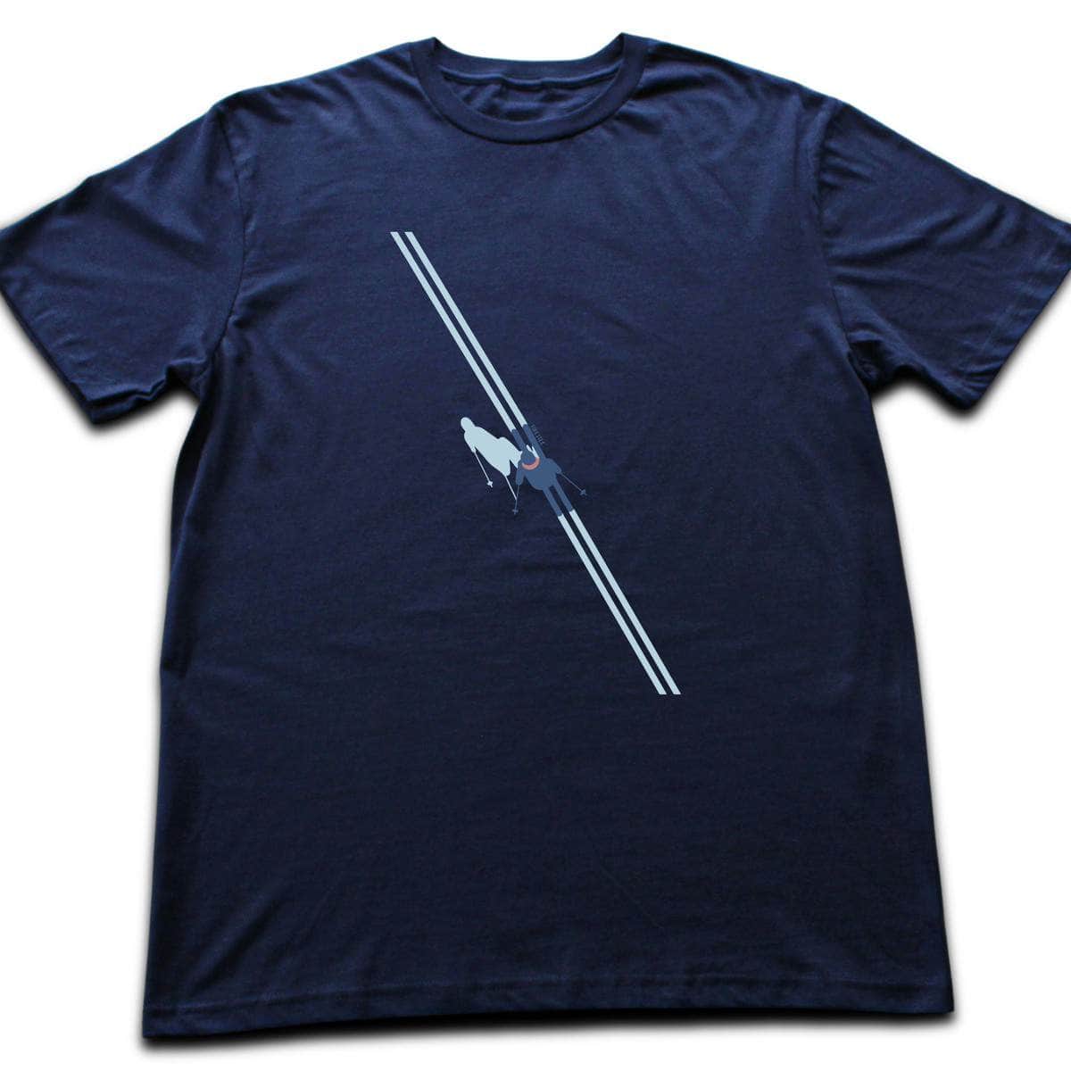 Top View Skier T-shirt Navy