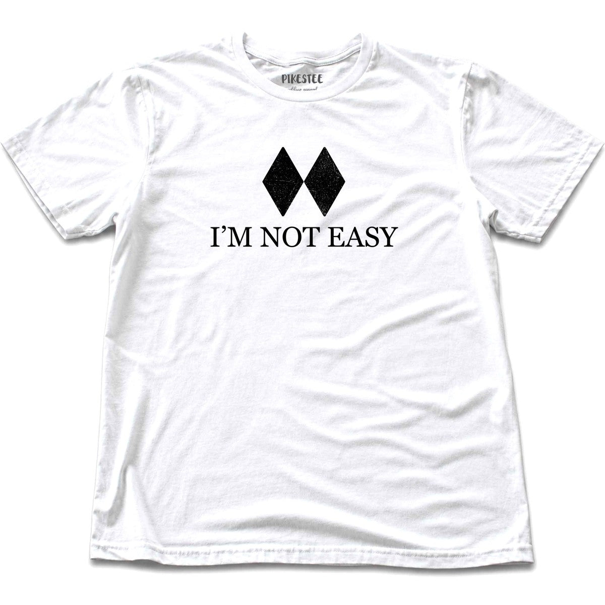Iam Not Easy T-shirt - White