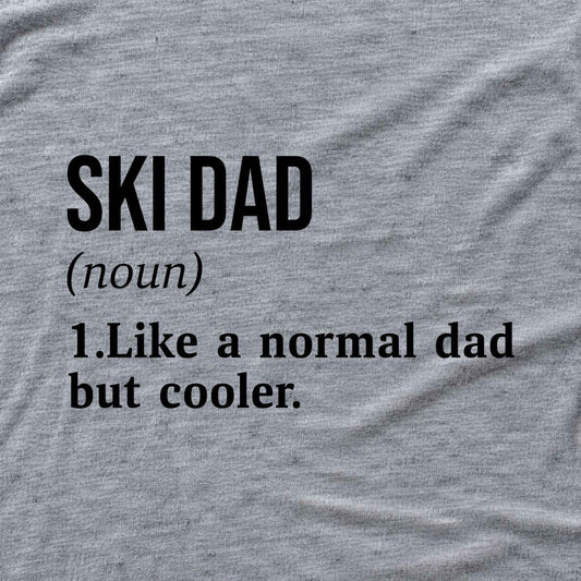 Ski Dad Definition T-shirt - Sport Grey - hero
