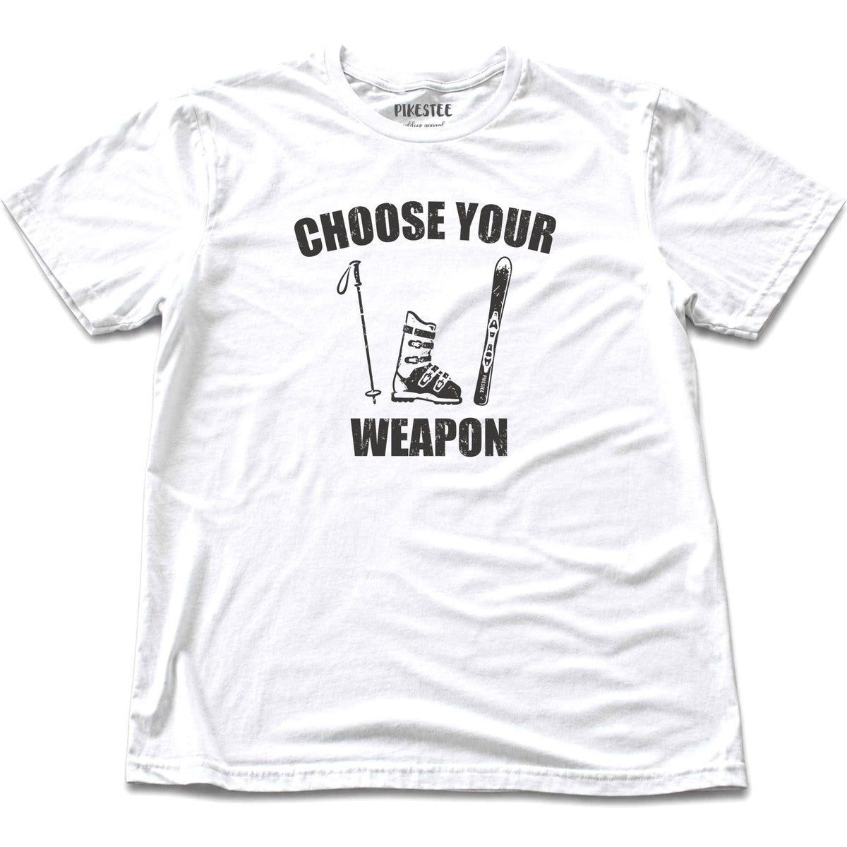 Choose Your Weapon T-shirt - White