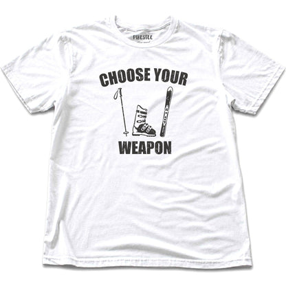 Choose Your Weapon T-shirt - White
