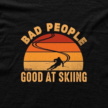 Bad People Ski T-shirt - Black - hero