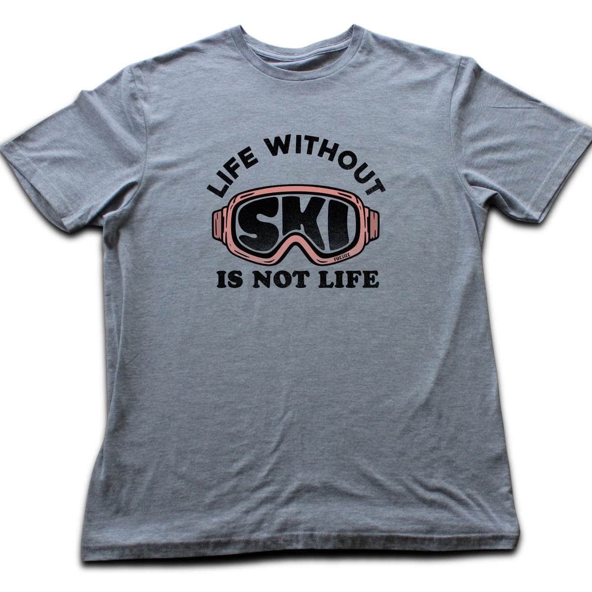 Life Whitout Ski T-shirt - Sport Grey