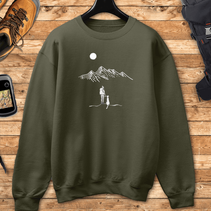 Hike With The Dog Sweatshirt