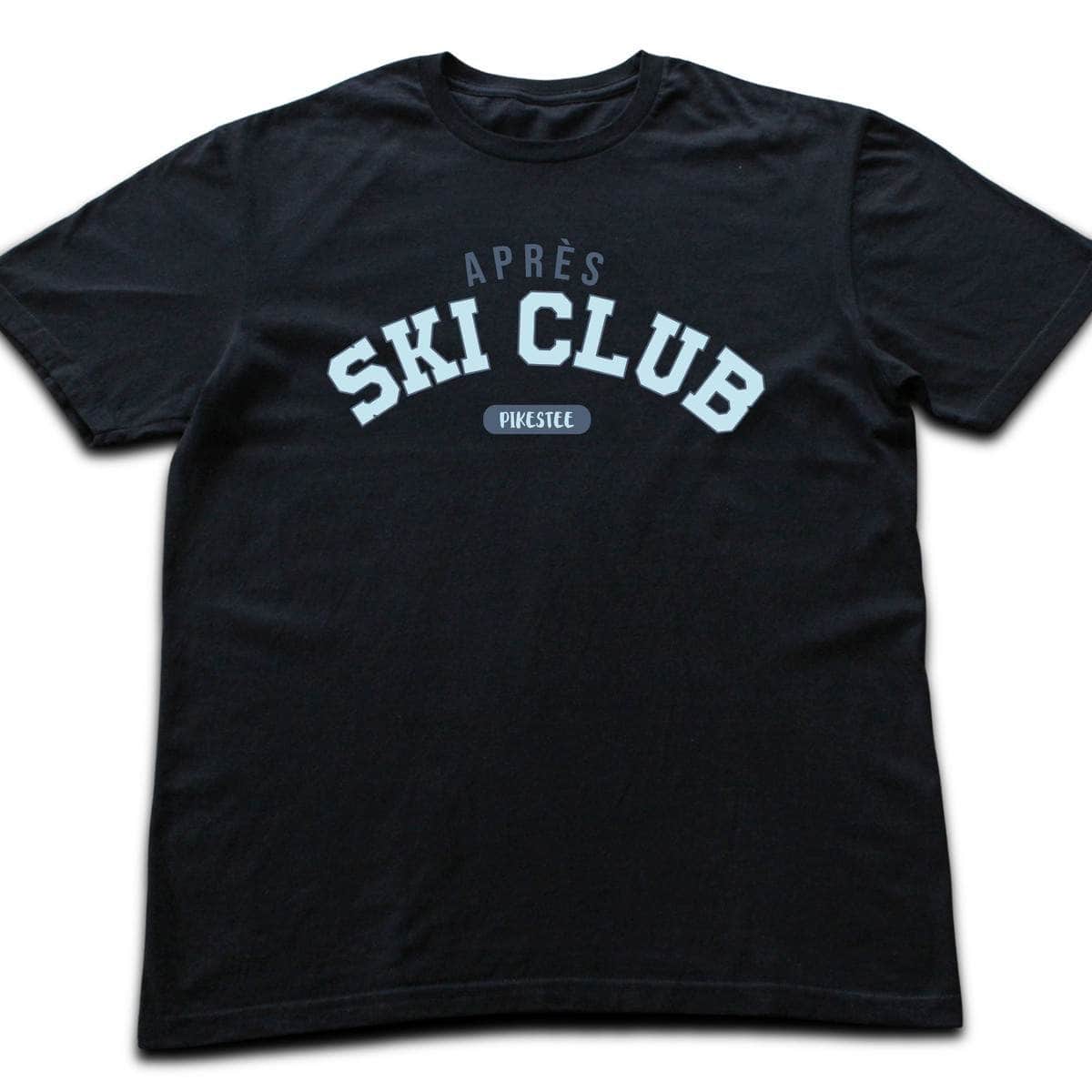 Apresski Club Typo T-shirt - Black