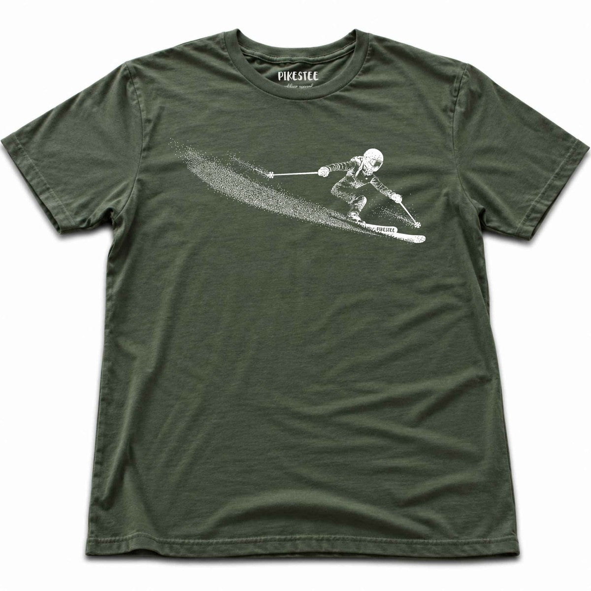 Ski Flow Woman T-shirt - Military Green