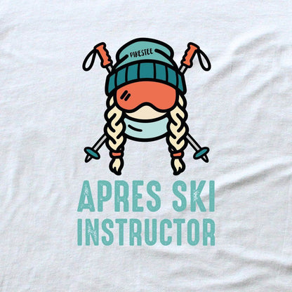 Apres Ski Instructor Woman T-shirt - White - hero