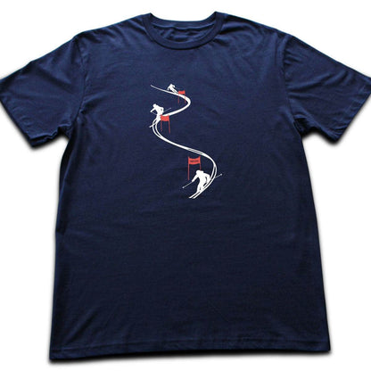 Ski Flags T-shirt - Navy