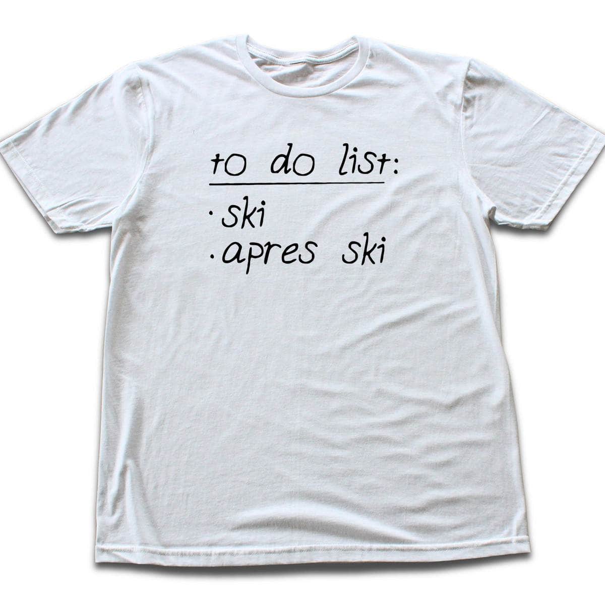 To Do List T-shirt - White