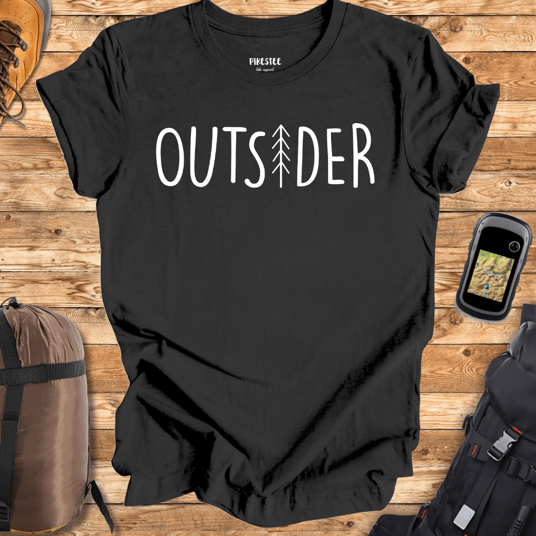 "Outsider" White T-shirt