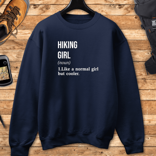 Hiking Girl Sweatshirt