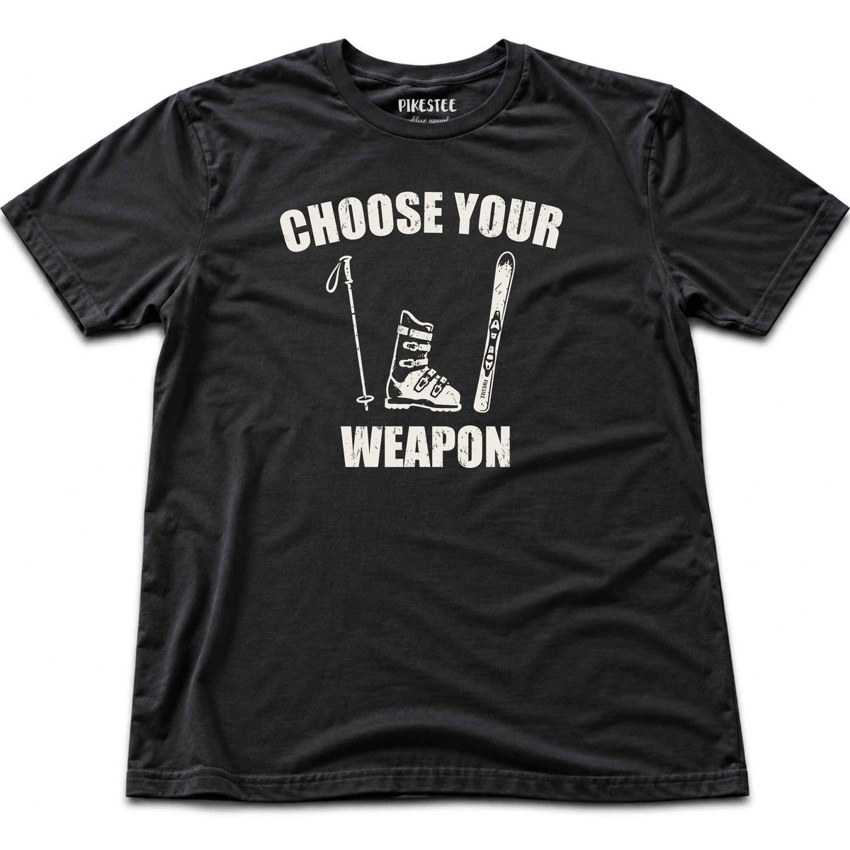 Choose Your Weapon T-shirt - Black