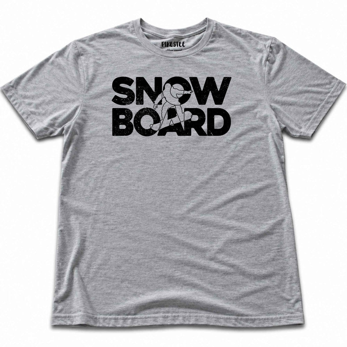 SnowBoard T-shirt - Sport Grey